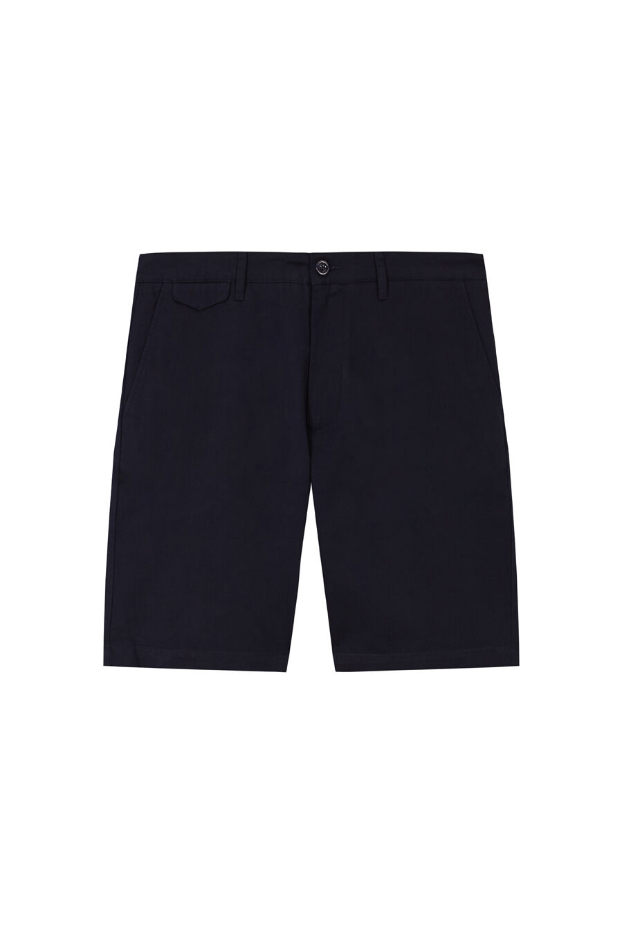 Pedro del Hierro Linen cotton Bermuda shorts Blue