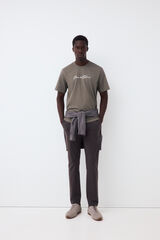 Pedro del Hierro Premium slim chinos Grey