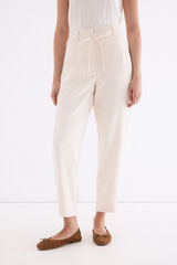 Pedro del Hierro Balloon trousers Ecru