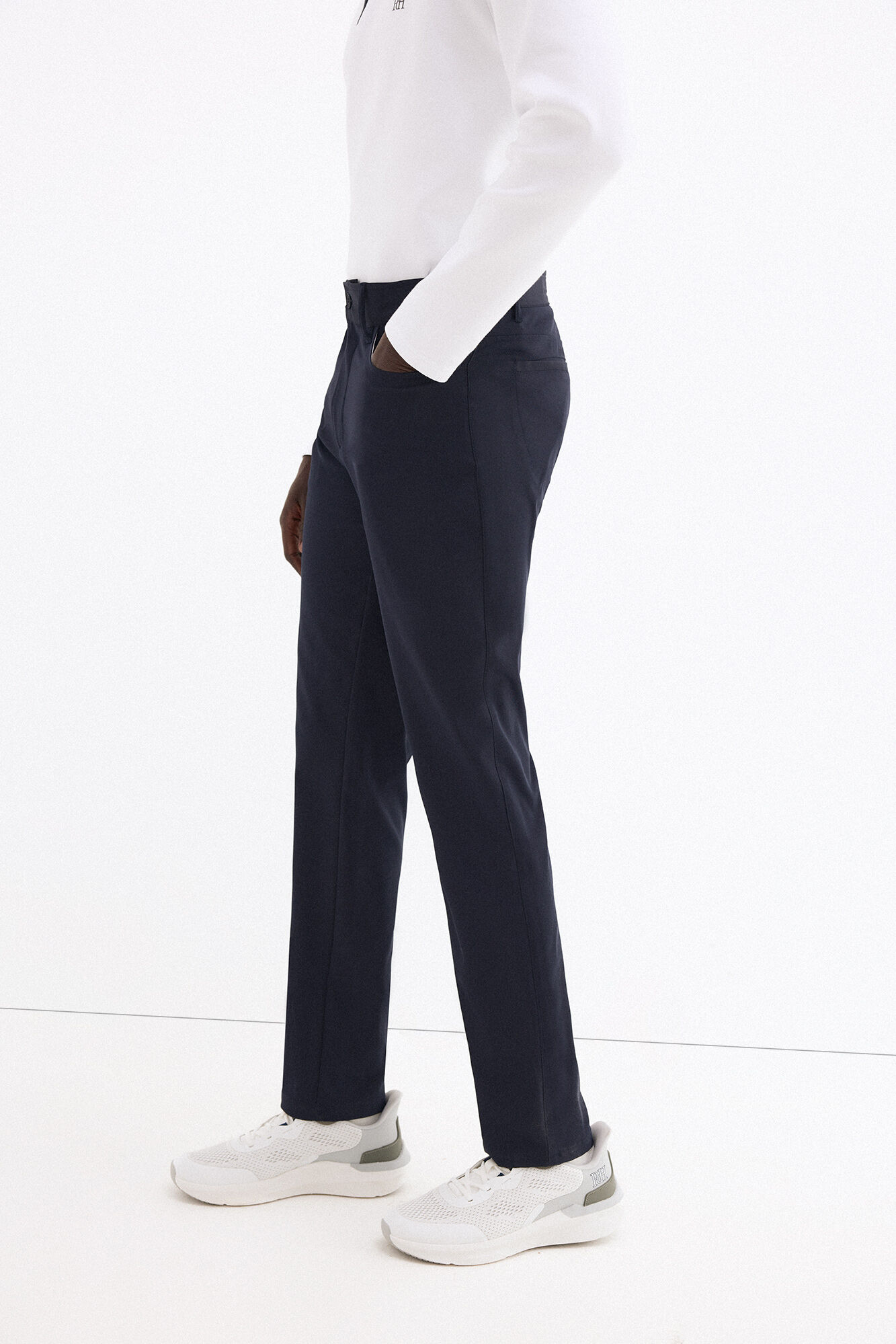 Pedro del Hierro 5-pocket golf long trousers Blue