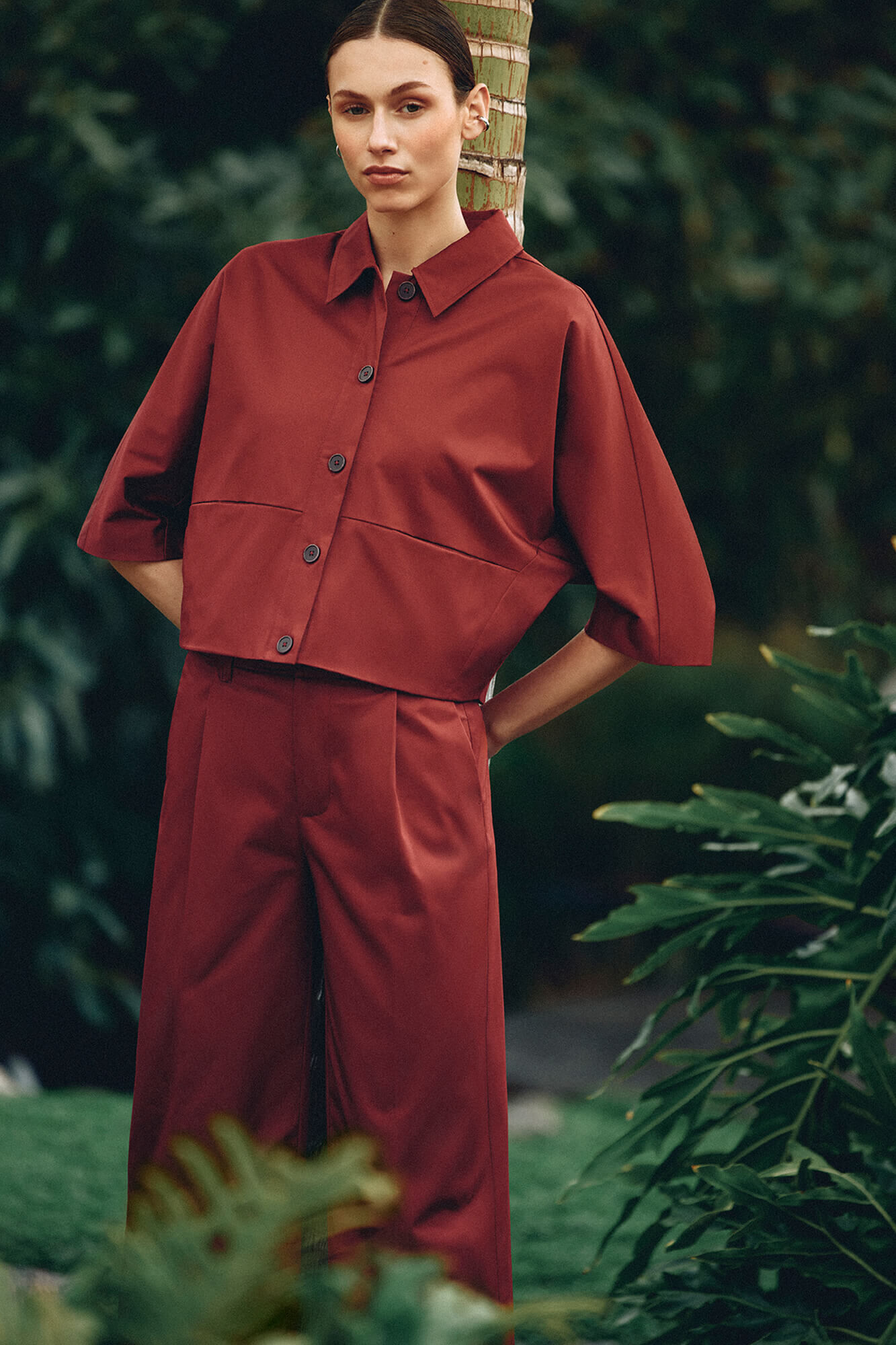 Pedro del Hierro Poplin jacket