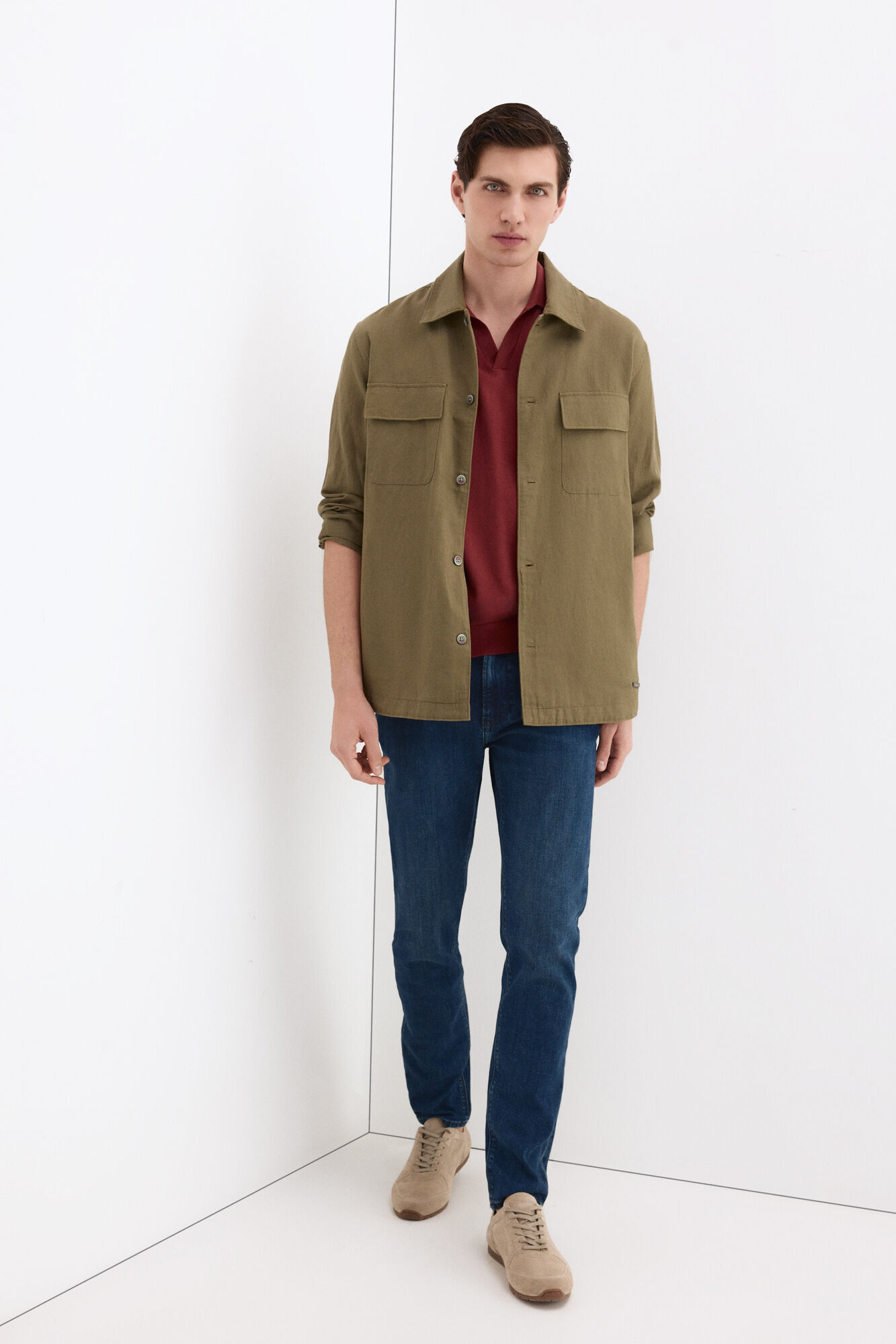 Pedro del Hierro Premium flex lightweight slim fit jeans