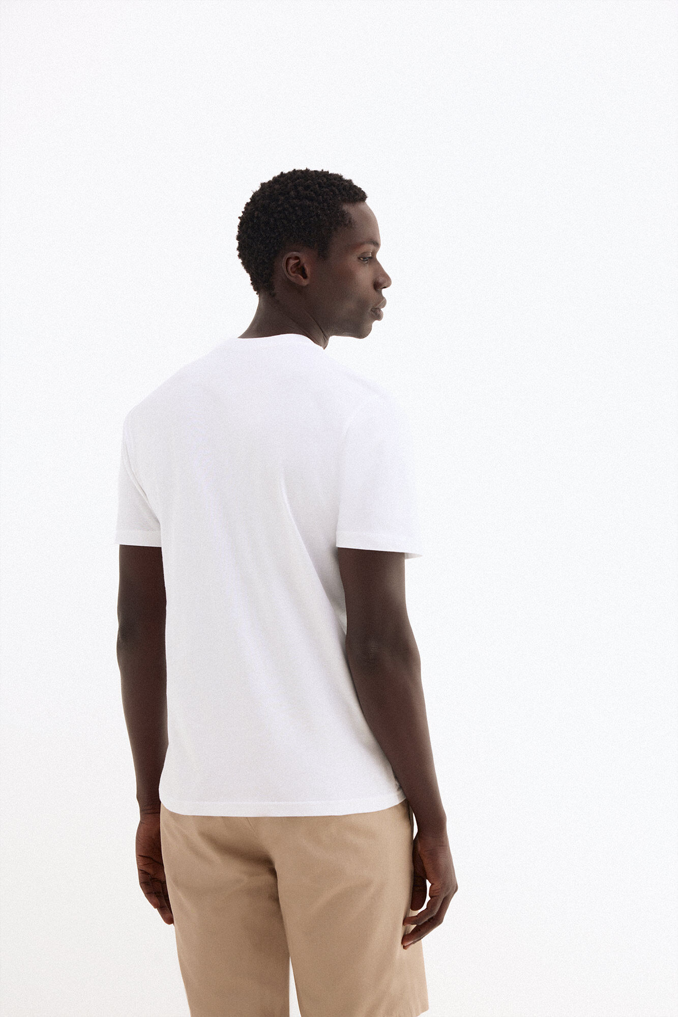Pedro del Hierro Large logo T-shirt White