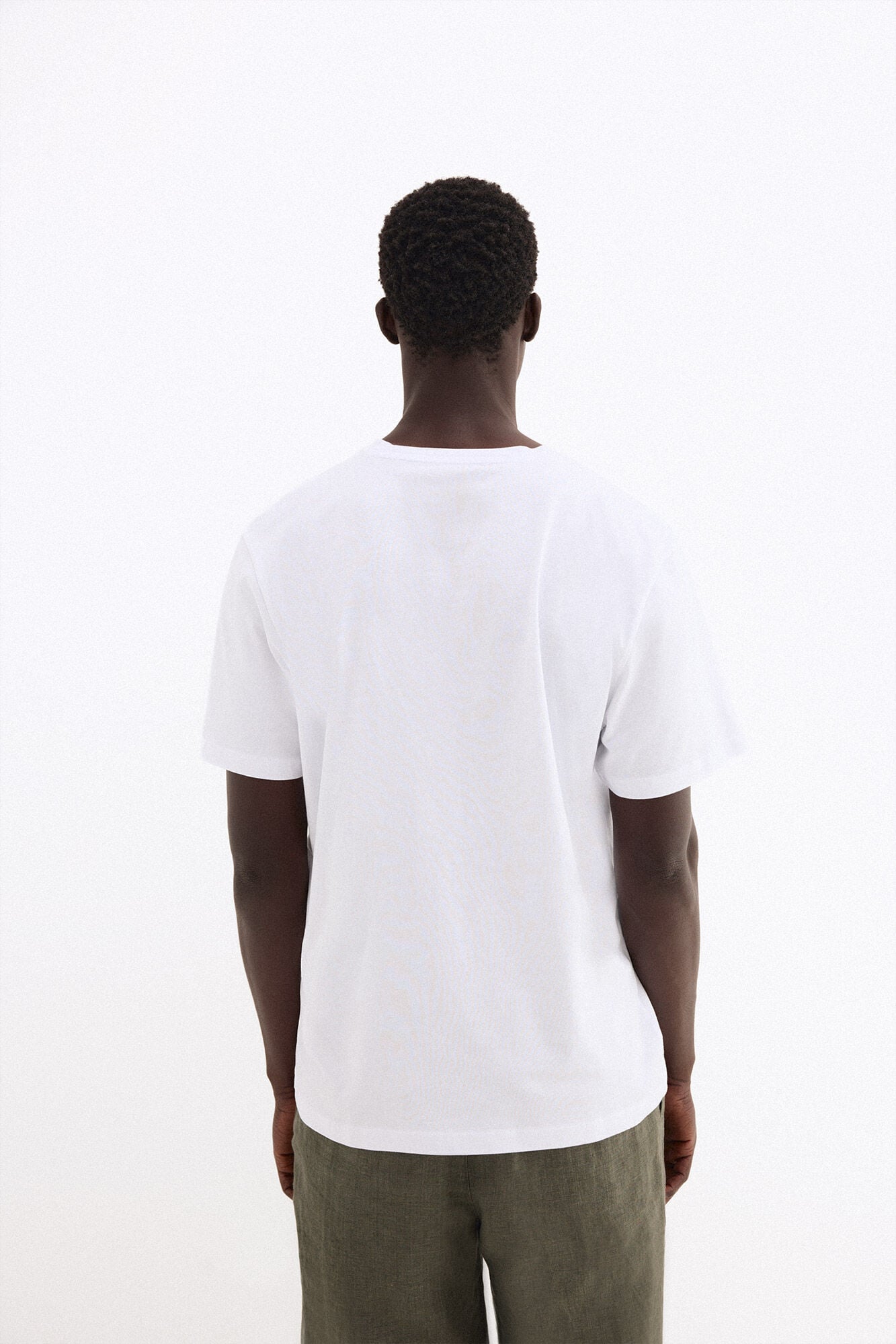 Pedro del Hierro Printed logo T-shirt White