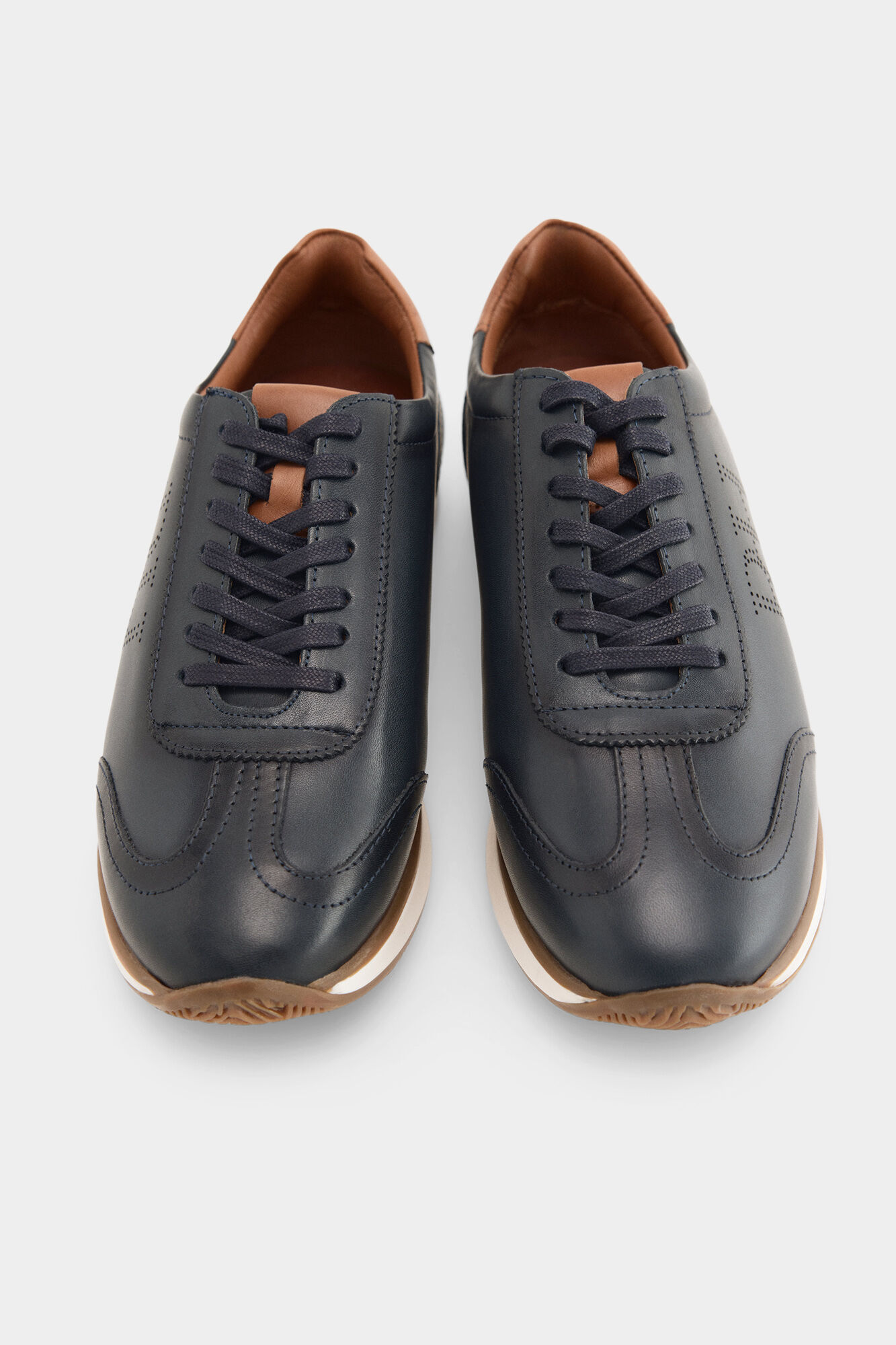 Pedro del Hierro Iconic rubber-soled sneaker Black