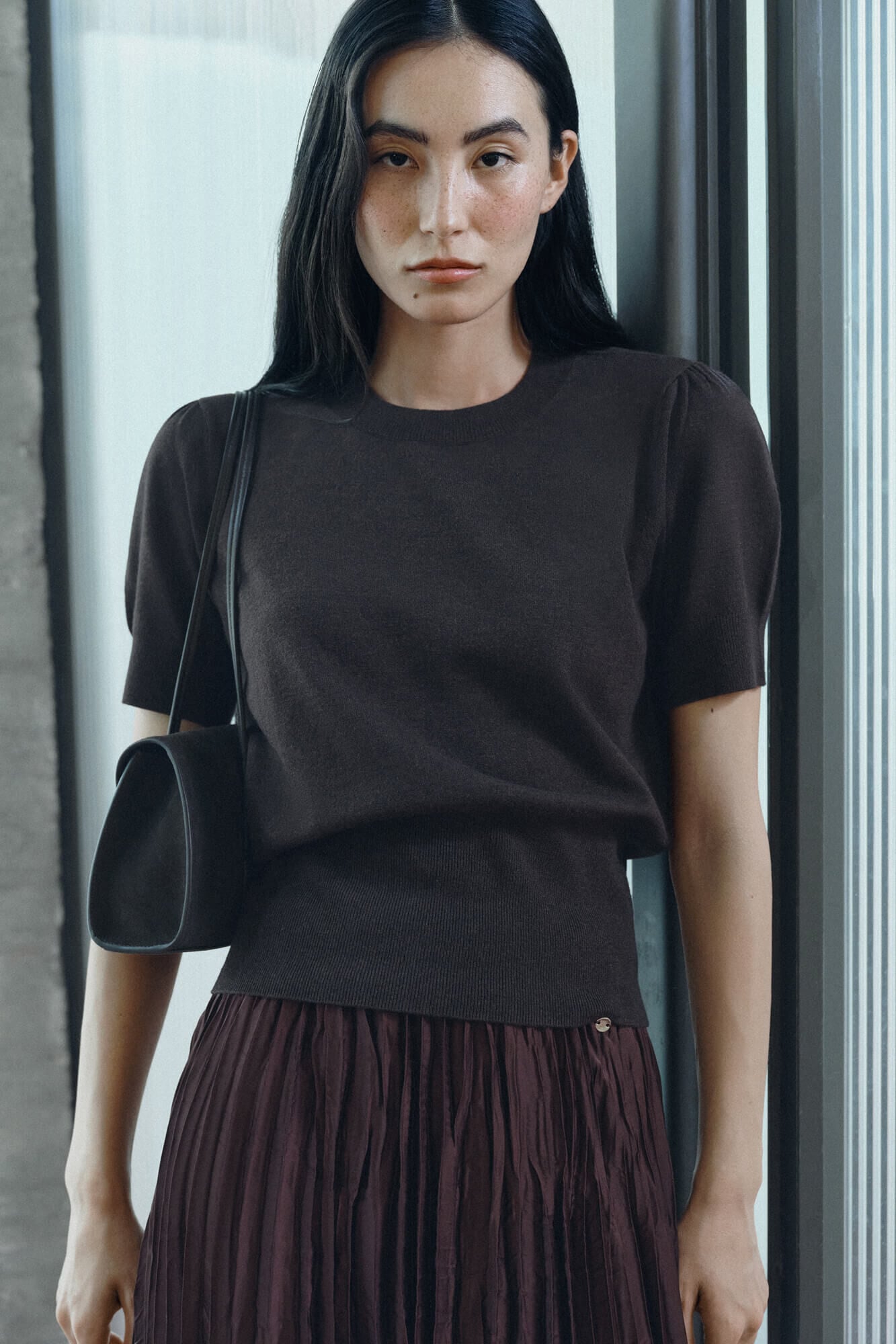 Pedro del Hierro Top malha manga curta
