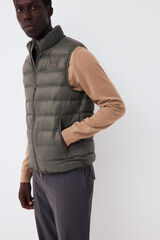 Pedro del Hierro Ultralight puffer gilet Green