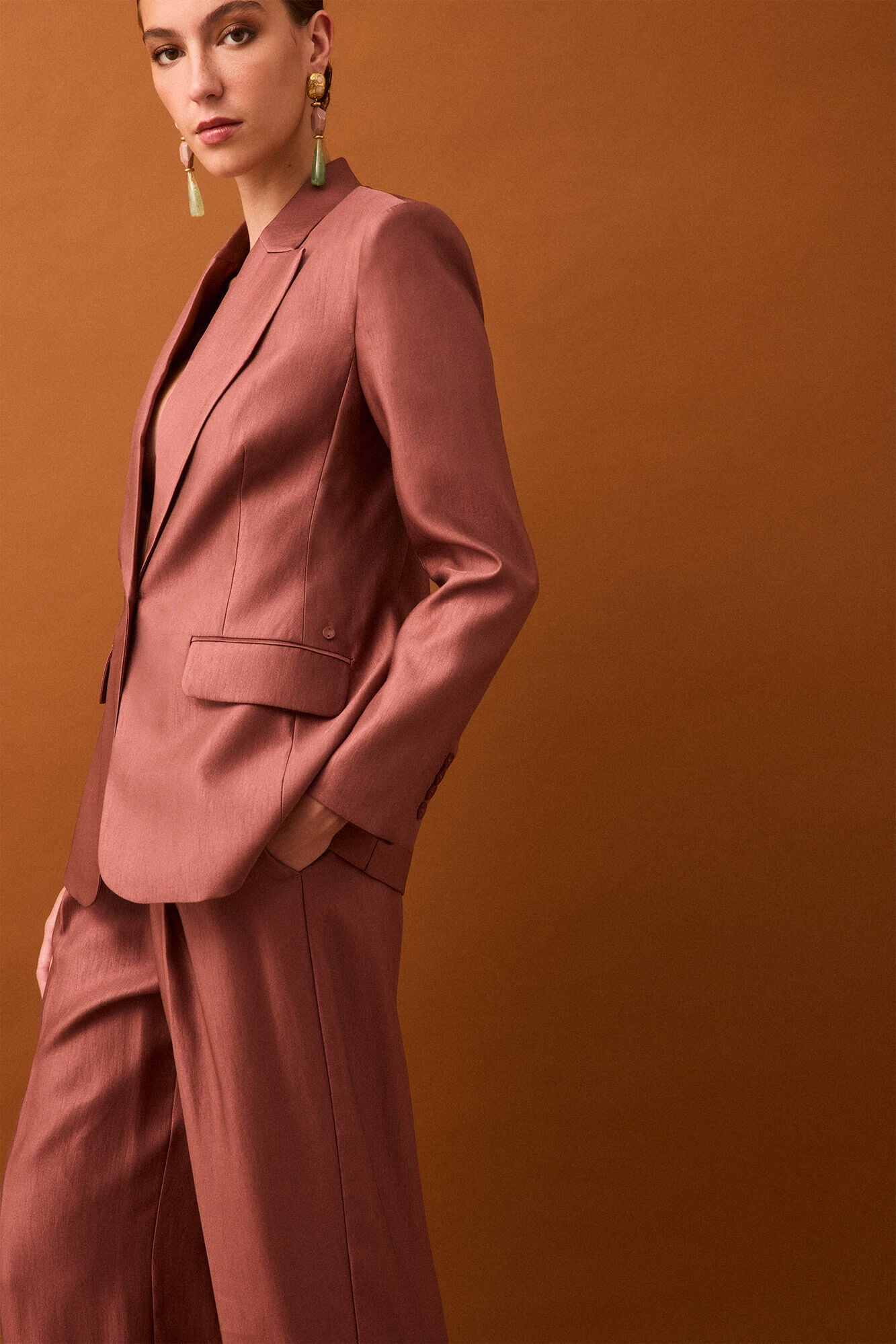 Pedro del Hierro Metallic blazer
