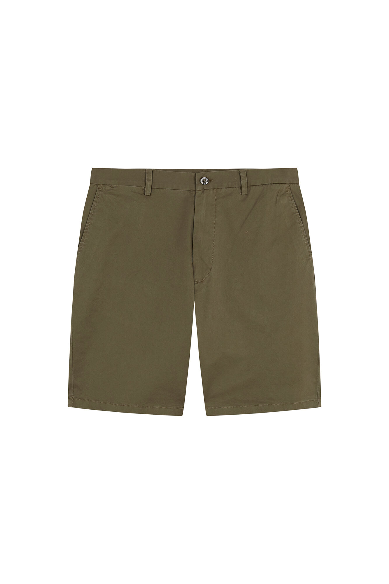 Pedro del Hierro Regular chino Bermuda shorts Green