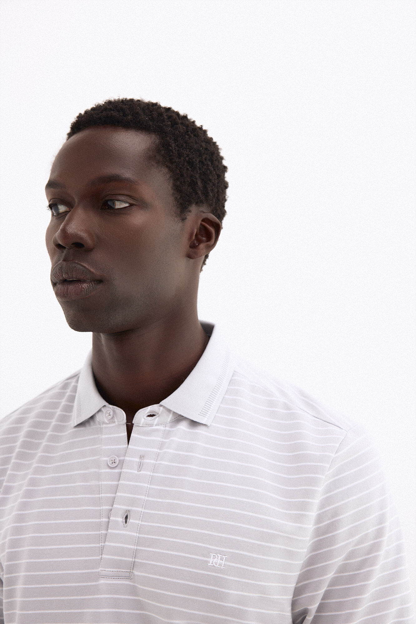 Pedro del Hierro Polo de rayas