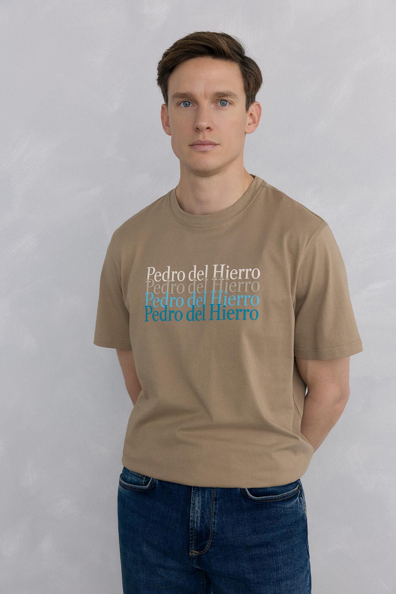 Pedro del Hierro Camiseta logo grande