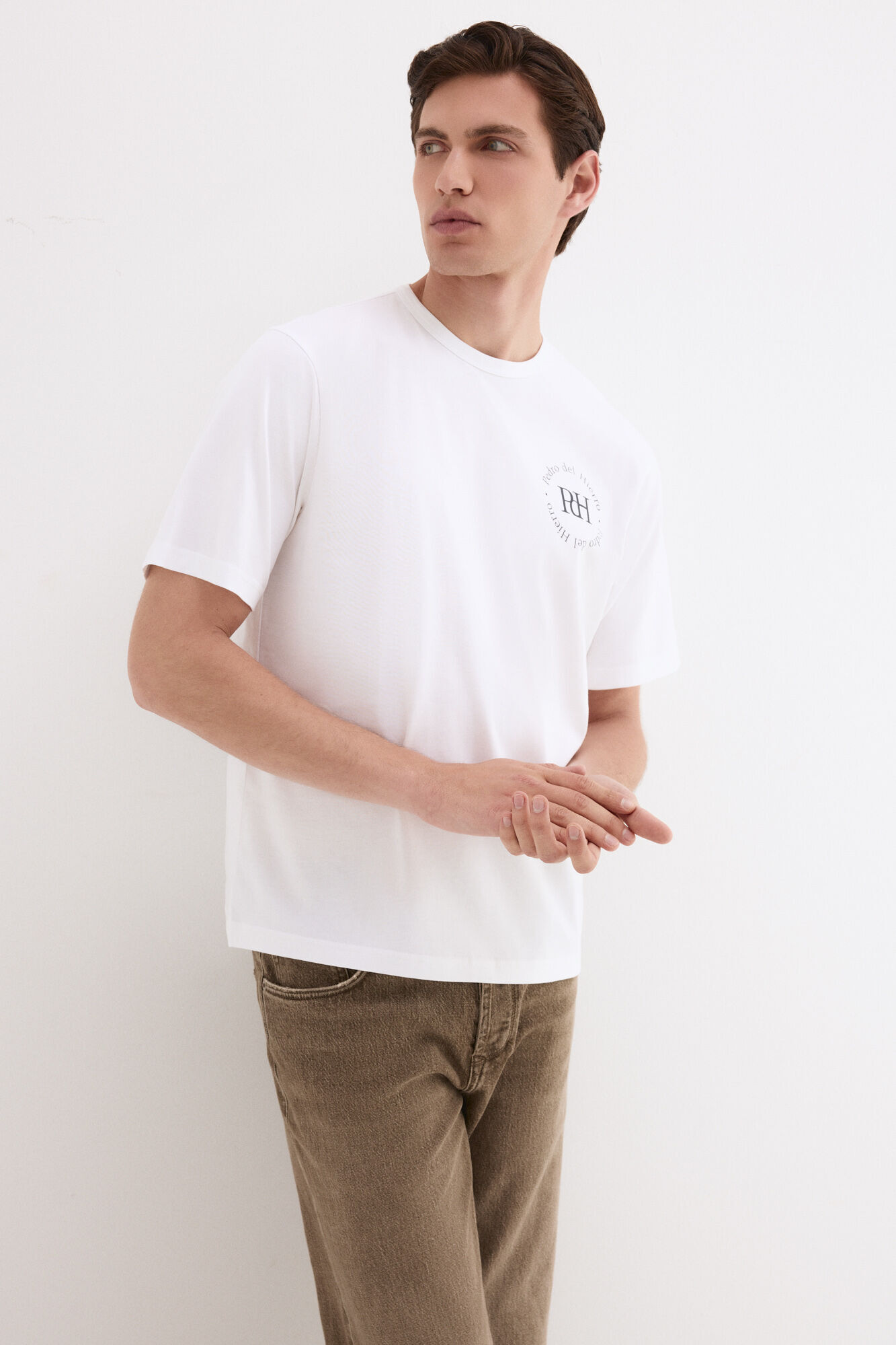 Pedro del Hierro Camiseta estampada logo