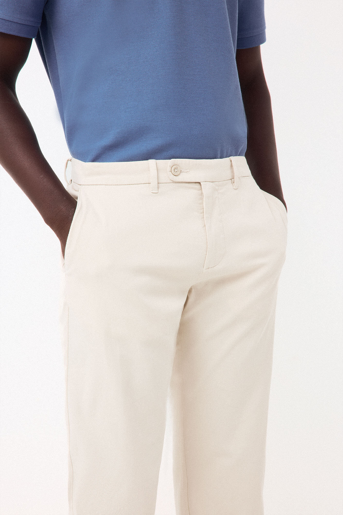 Pedro del Hierro Lightweight structure slim chinos
