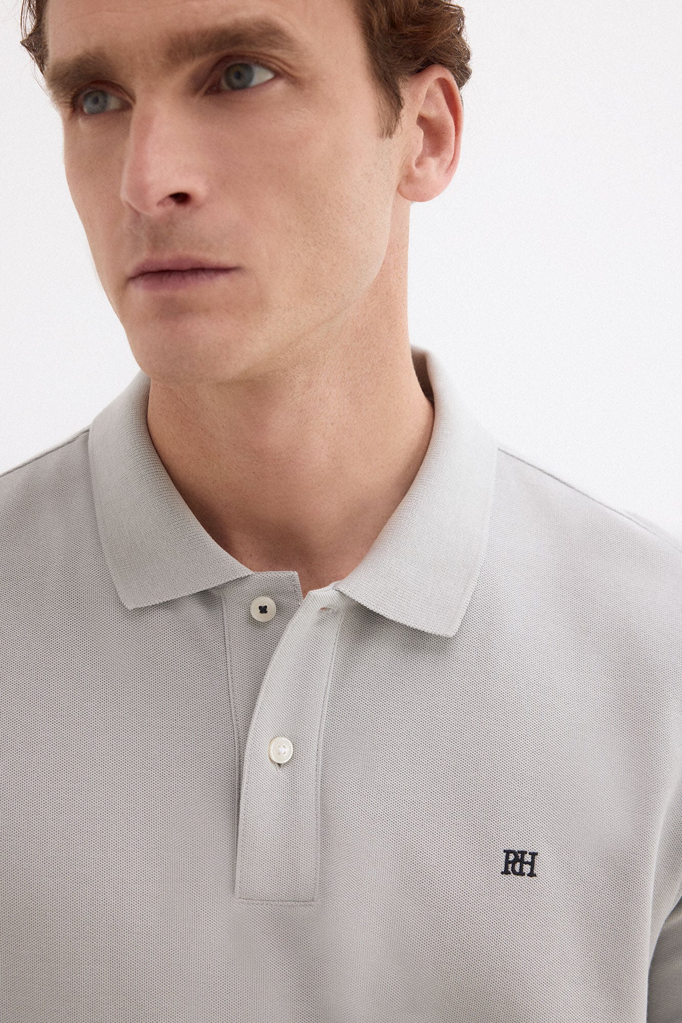 Pedro del Hierro Piqu&eacute; basic polo shirt
