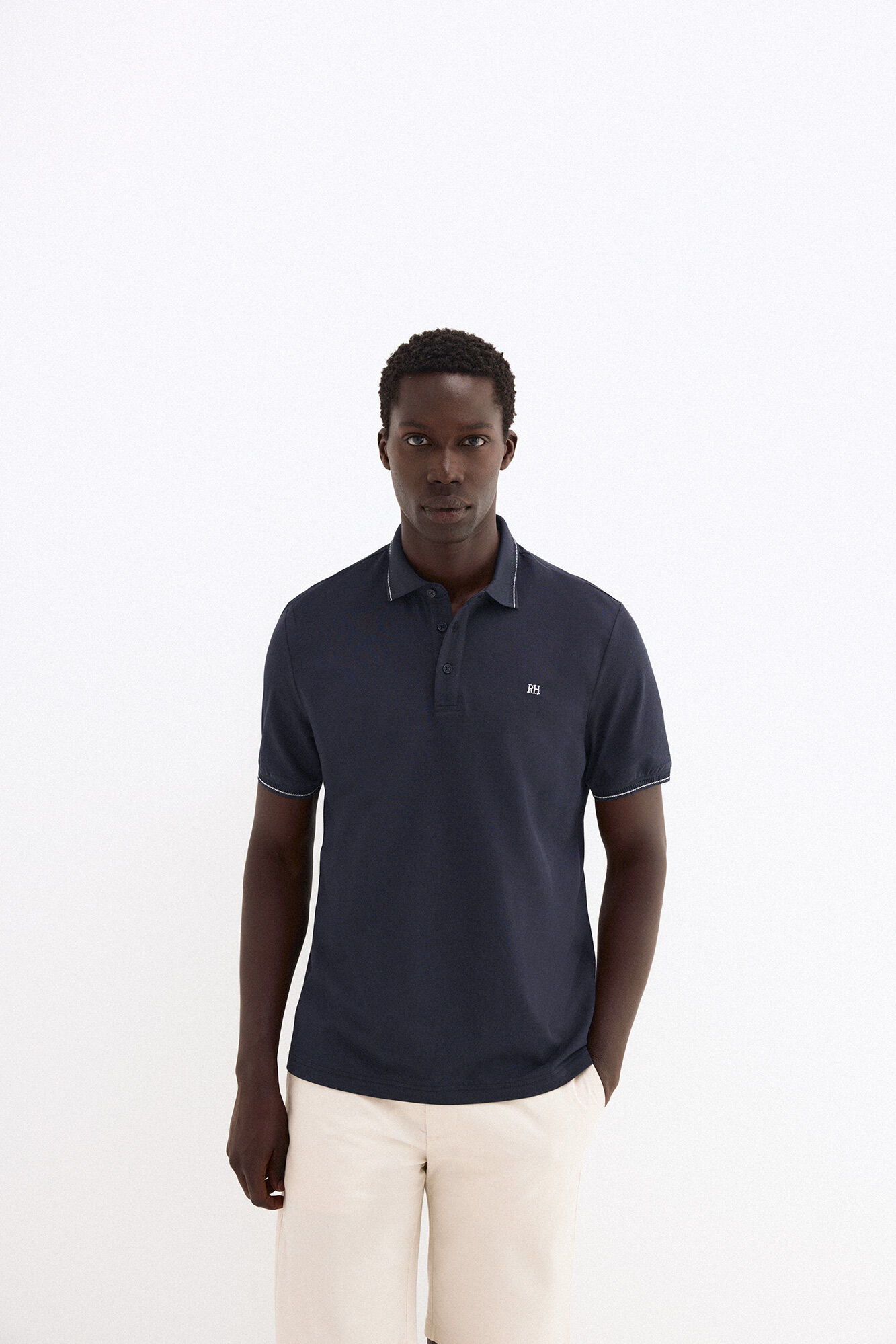 Pedro del Hierro Polo tips Blue