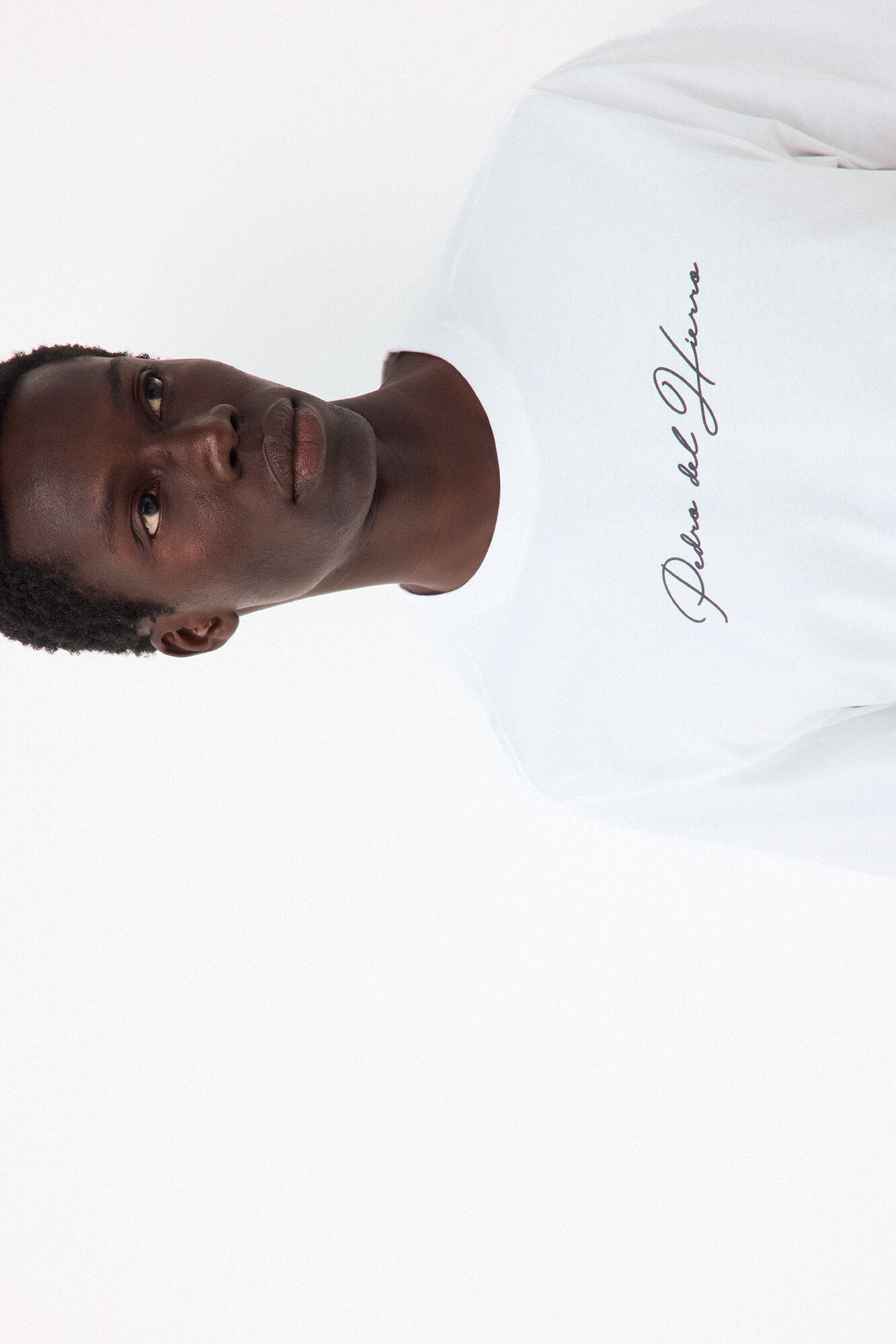Pedro del Hierro T-shirt with logo and text White