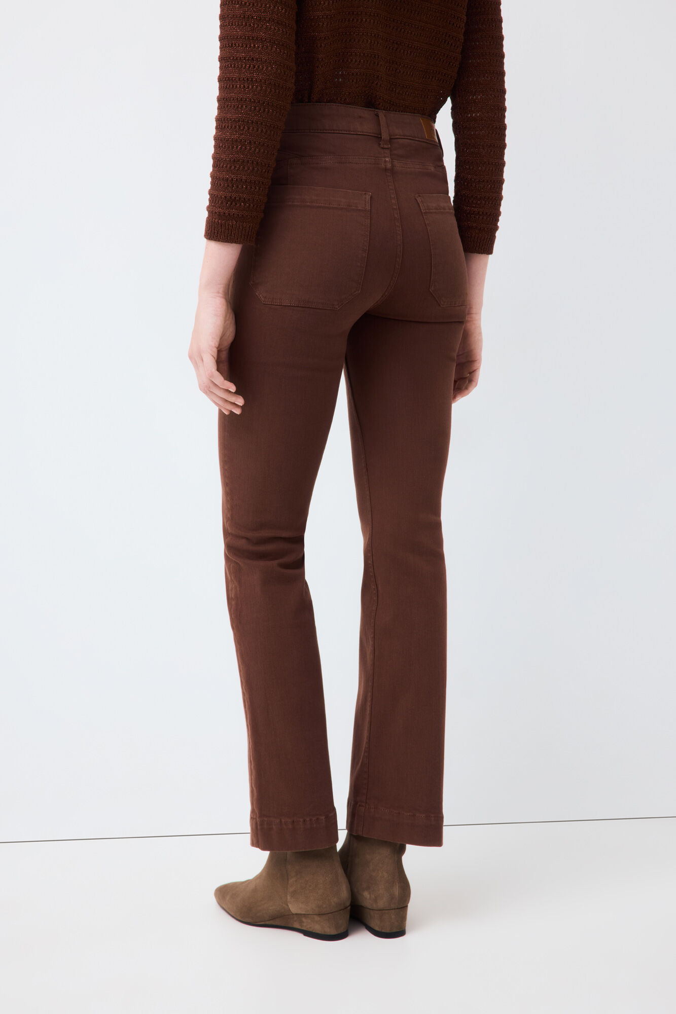 Pedro del Hierro Stove pipe push up jeans Brown