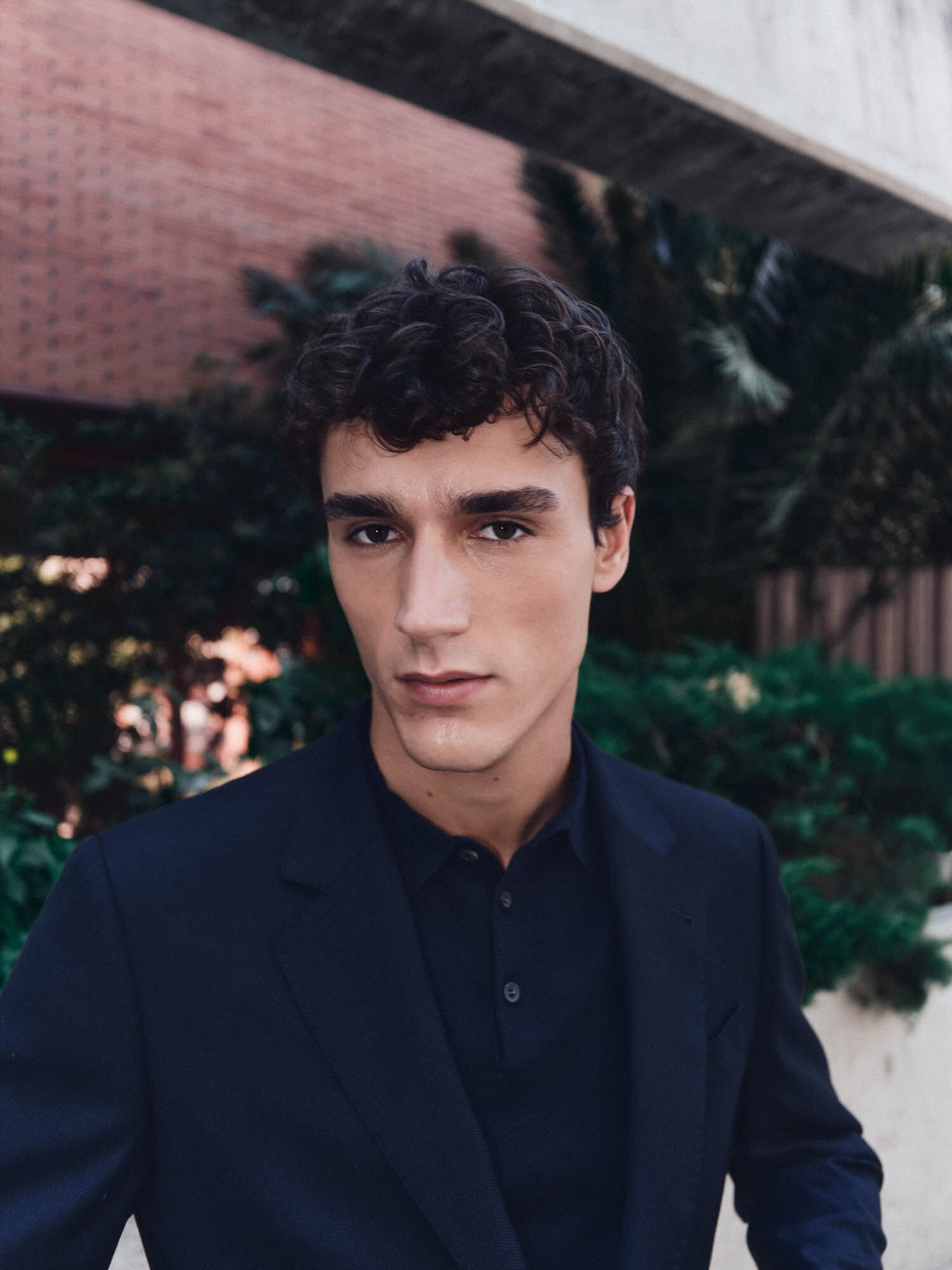 Pedro del Hierro Blazer estilo olho de p&aacute;ssaro com dois el&aacute;sticos e corte slim