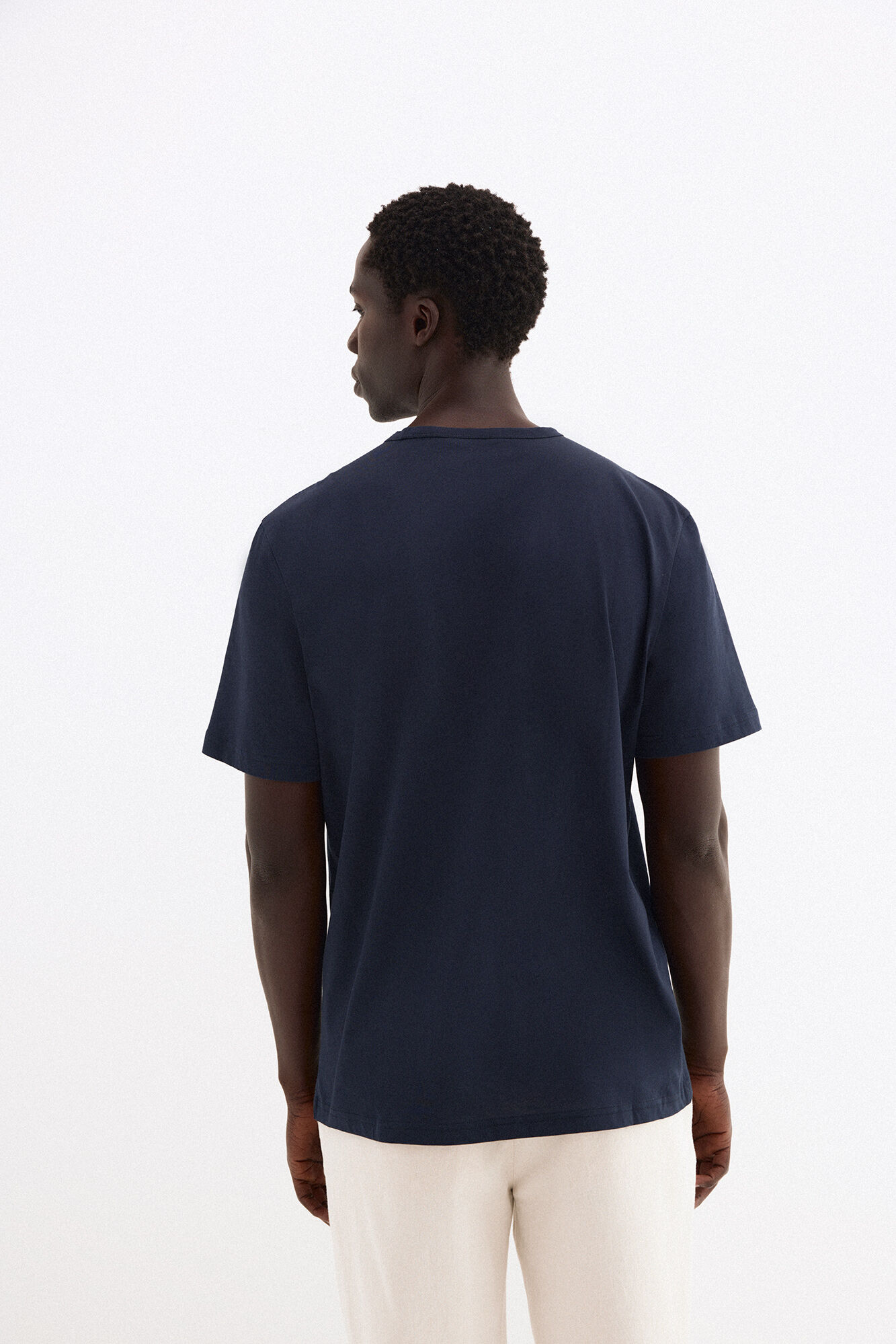 Pedro del Hierro Logo T-shirt Blue
