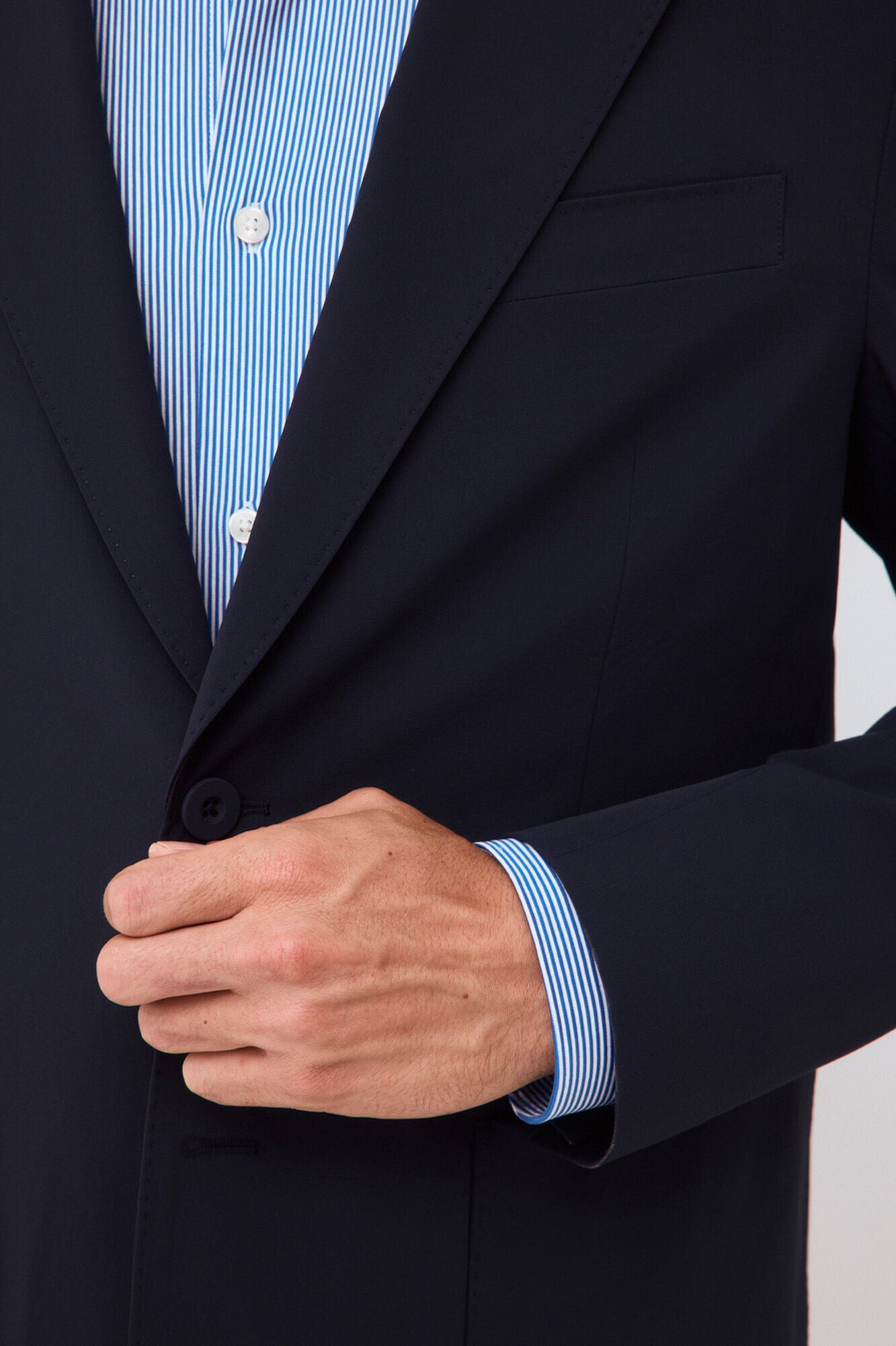 Pedro del Hierro Blazer de fato coordenado t&eacute;cnico
