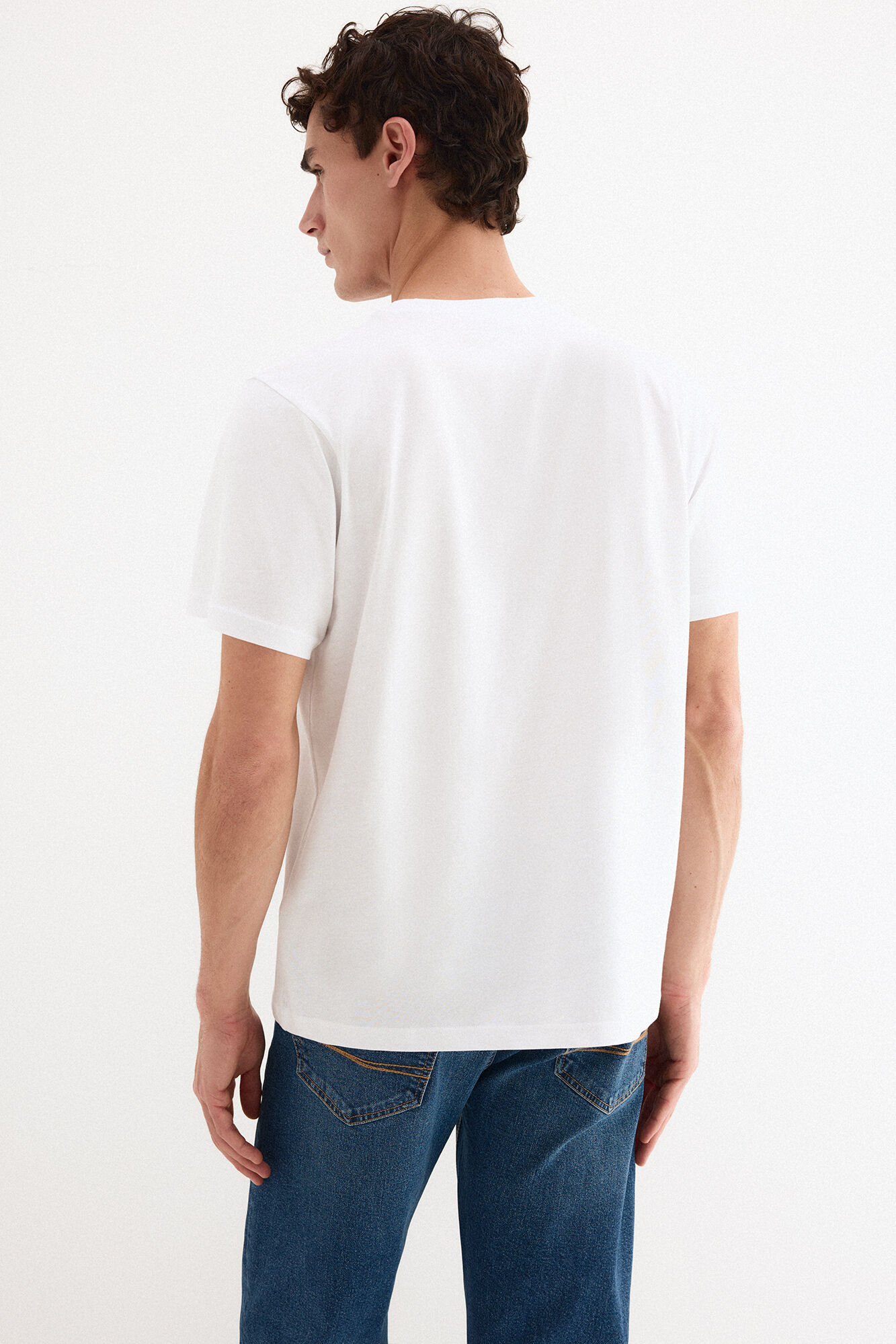 Pedro del Hierro T-shirt com logo Branco