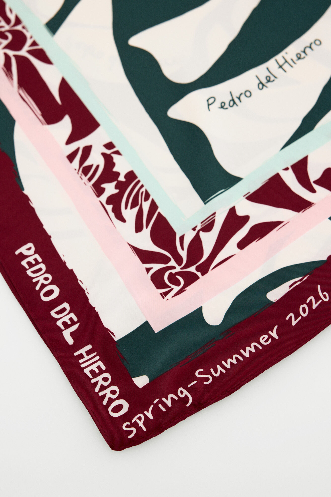 Pedro del Hierro Printed scarf
