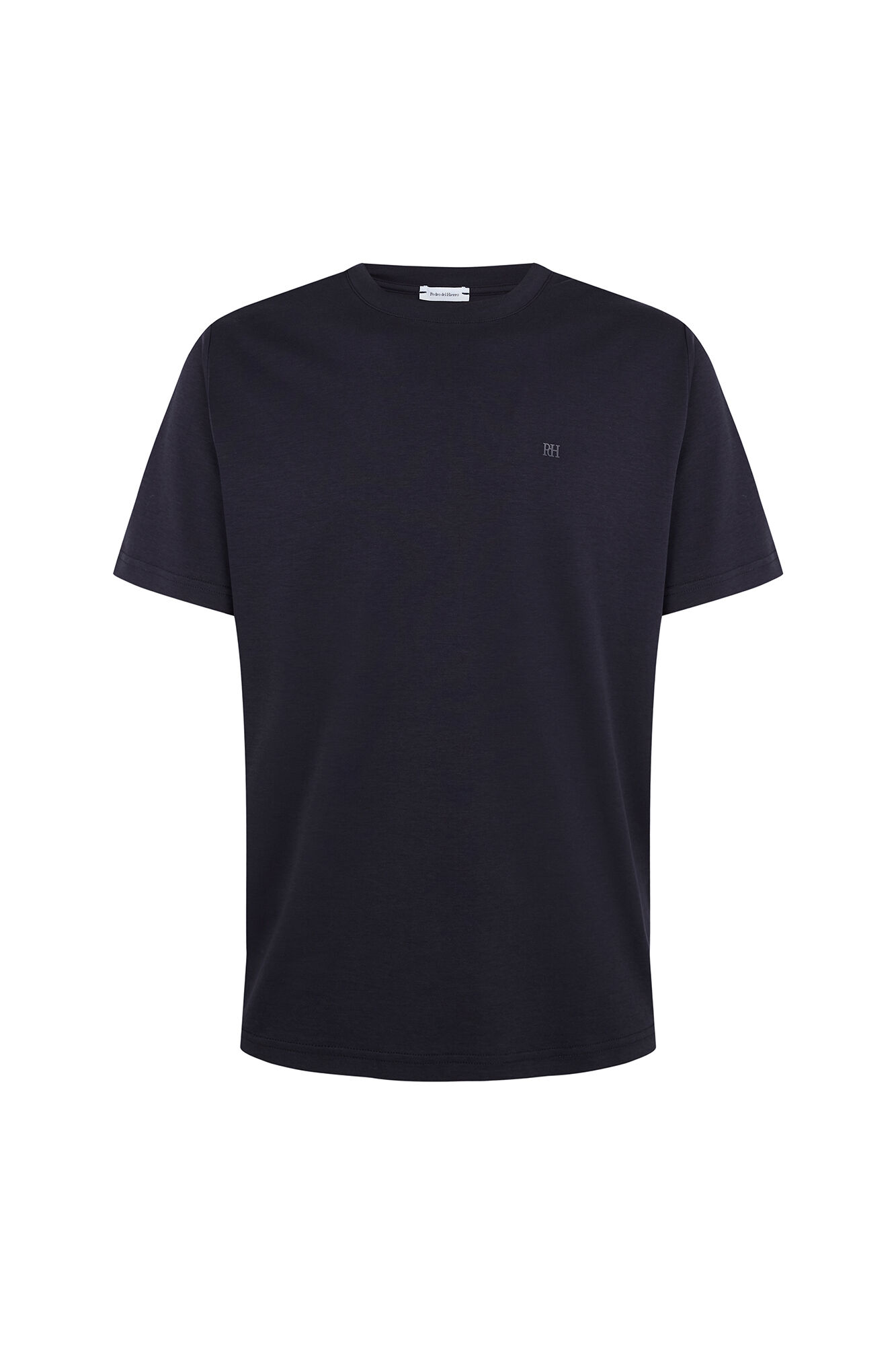 Pedro del Hierro Mercerized T-shirt Blue