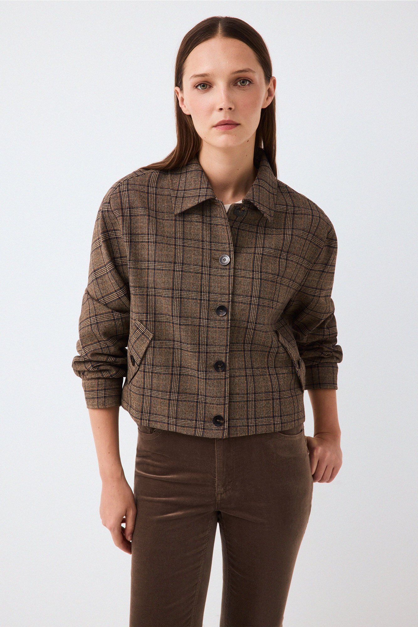 Pedro del Hierro Bomber em padr&atilde;o xadrez Harris