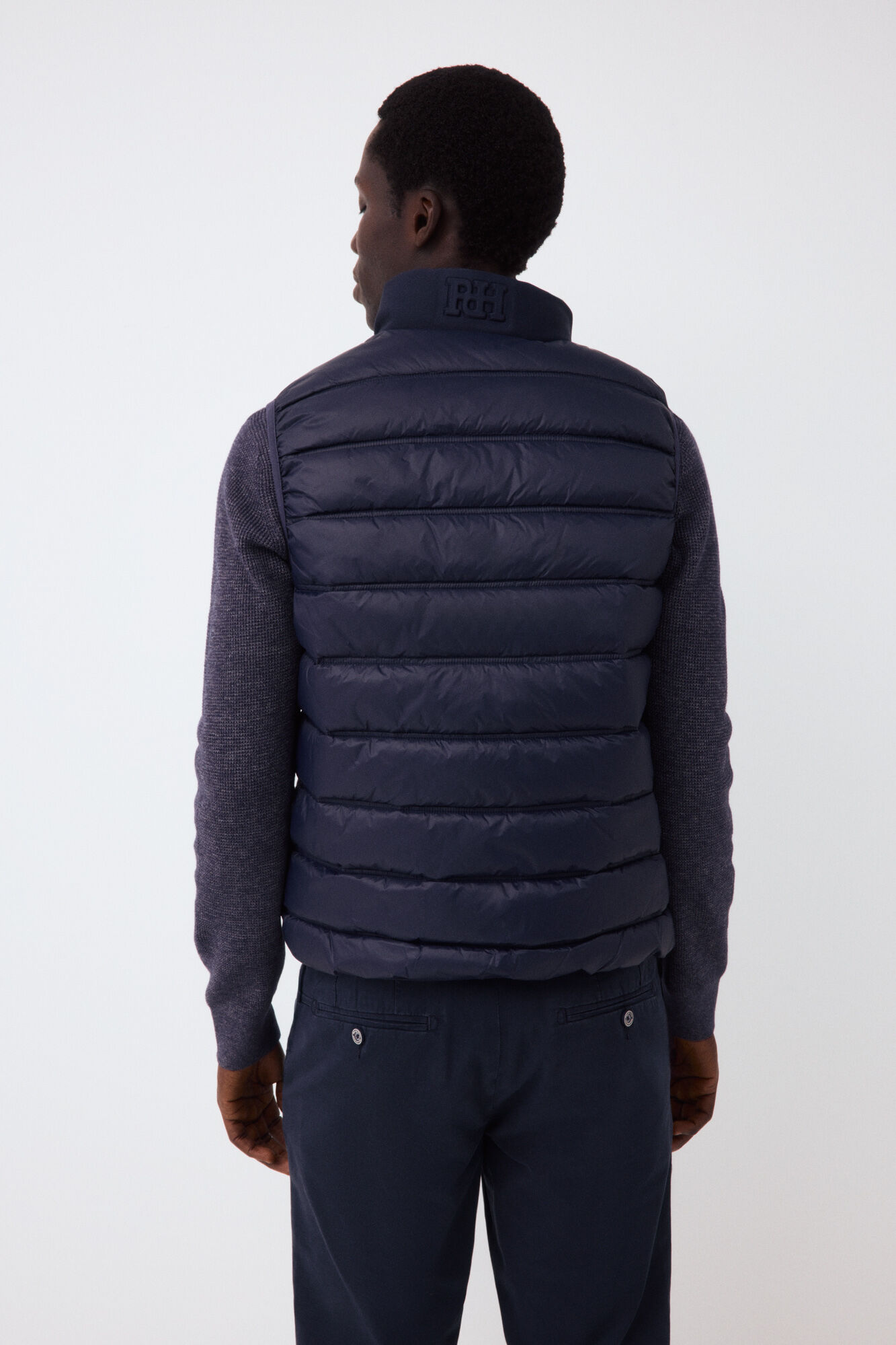 Pedro del Hierro Ultralight puffer gilet Blue