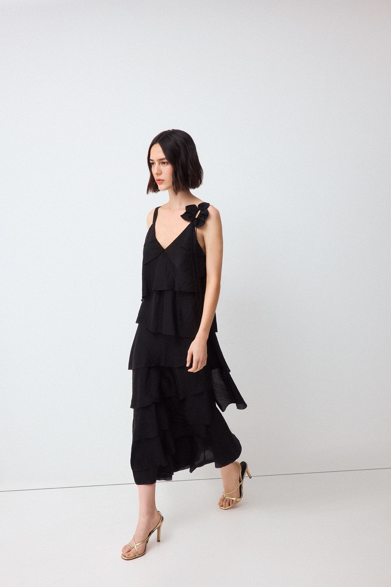 Pedro del Hierro Floral ruffles dress
