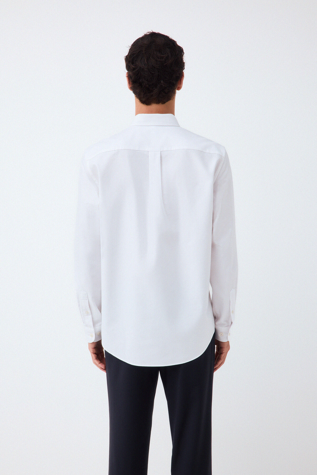 Pedro del Hierro Plain oxford shirt White
