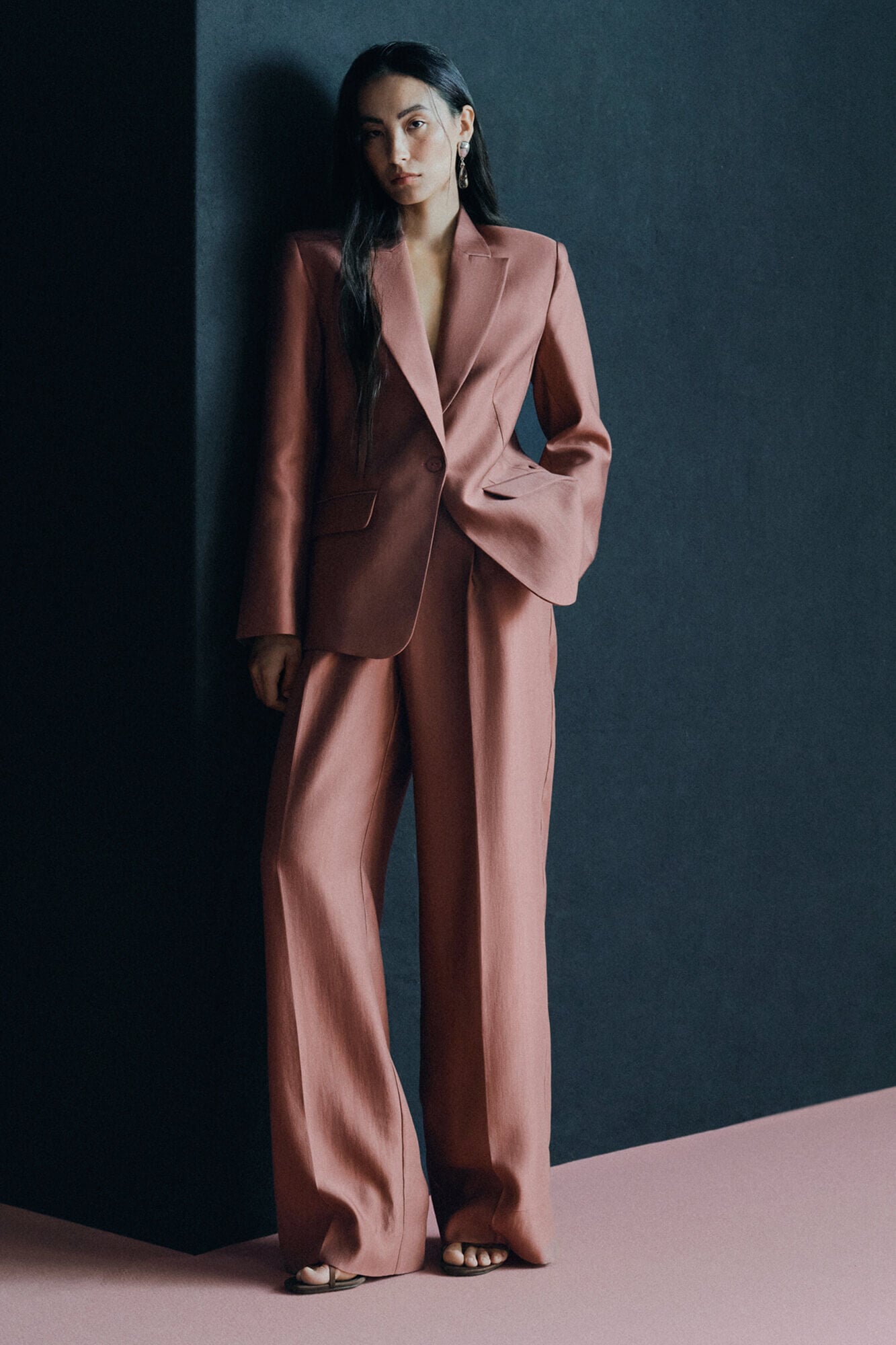 Pedro del Hierro Metallic trousers