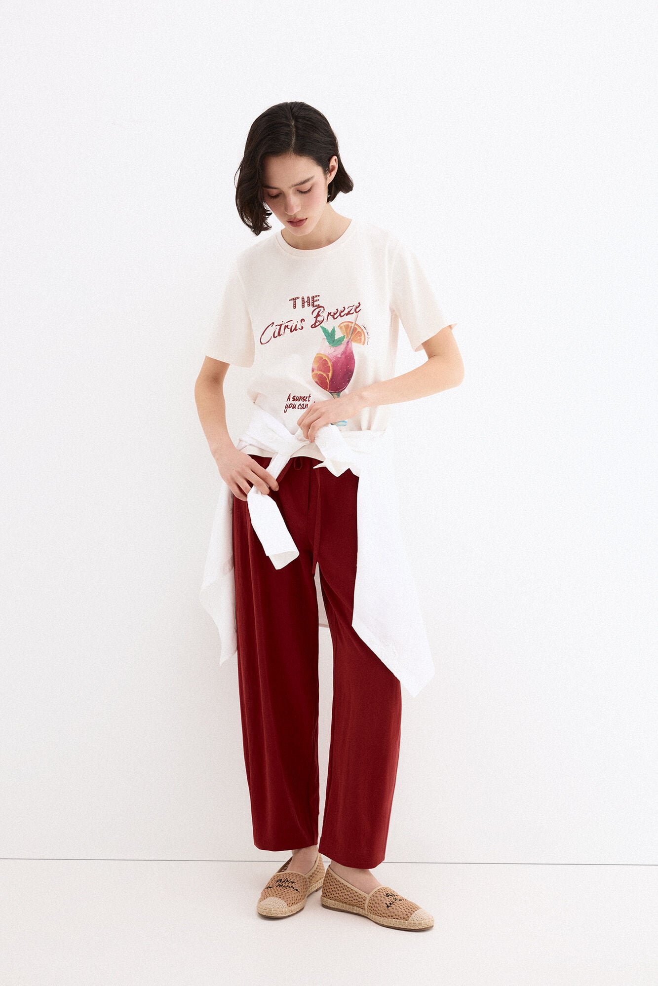 Pedro del Hierro Camiseta estampado frontal