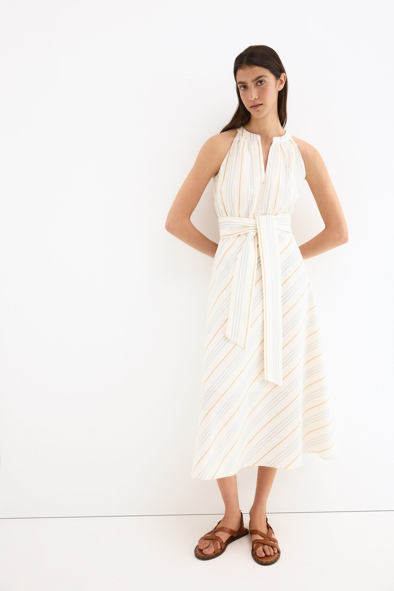 Pedro del Hierro Halterneck sleeveless dress