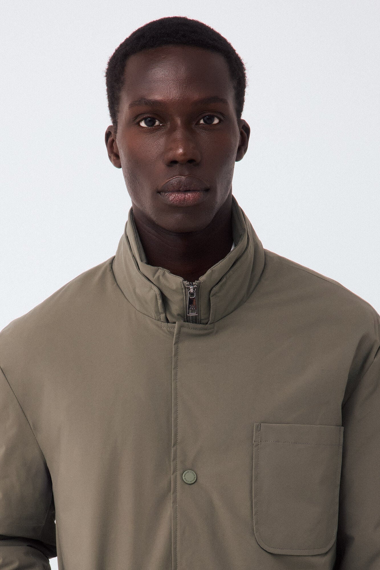 Pedro del Hierro Blus&atilde;o tr&ecirc;s bolsos Verde