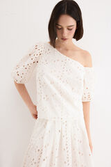 TFP by Tamara Falc&oacute; Asymmetric top Ecru