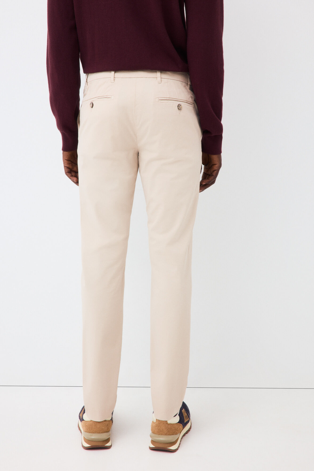 Pedro del Hierro Premium slim chinos Beige