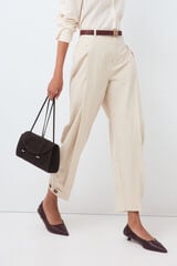 Pedro del Hierro Cal&ccedil;a casual crua Ecru