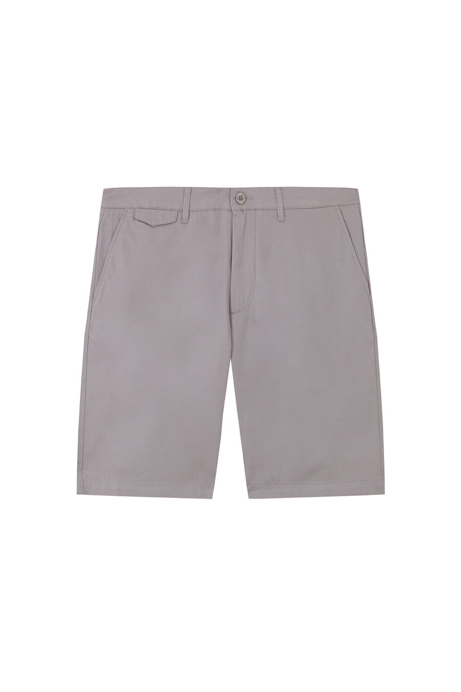 Pedro del Hierro Linen cotton Bermuda shorts Grey