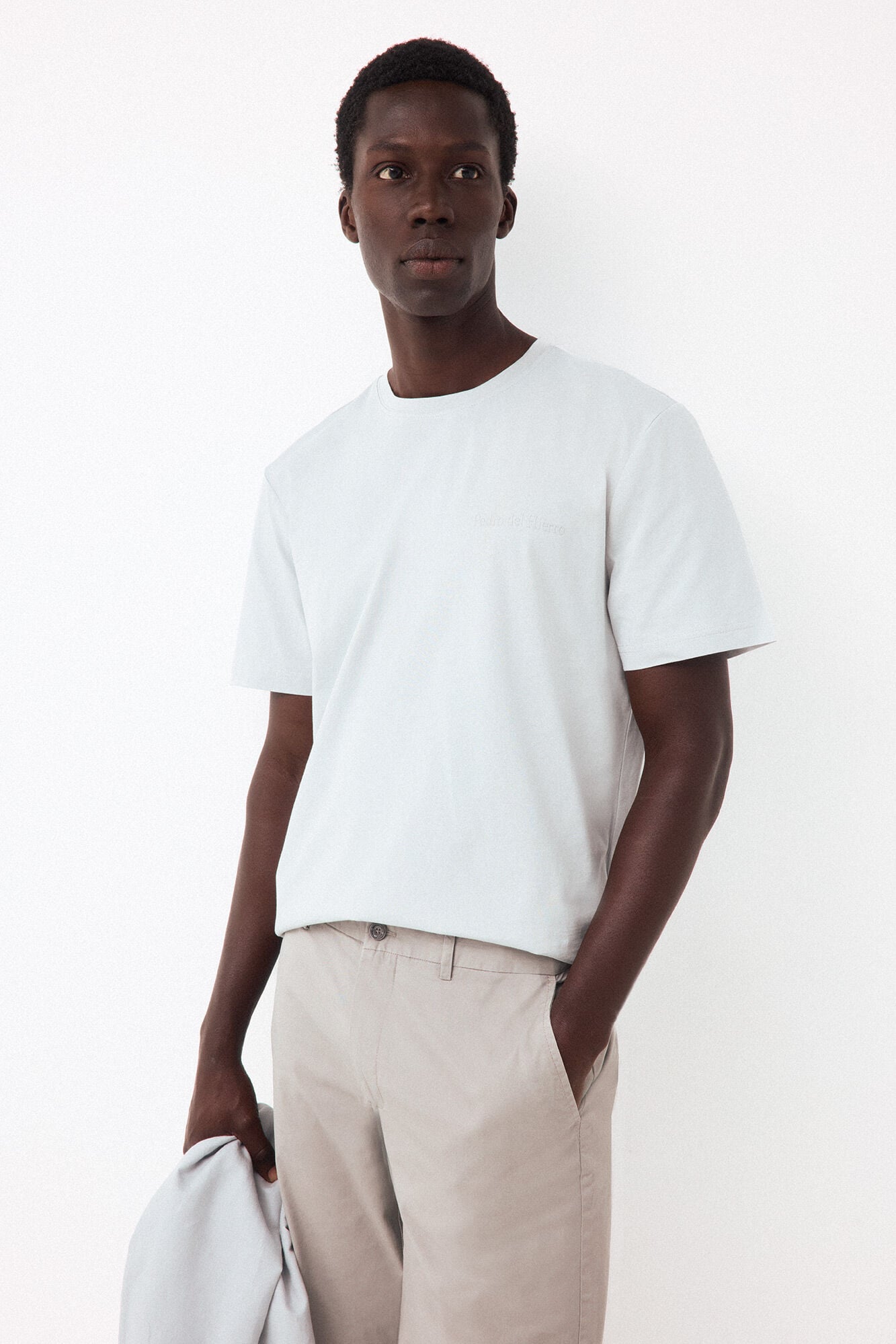 Pedro del Hierro Camiseta logo peque&ntilde;o