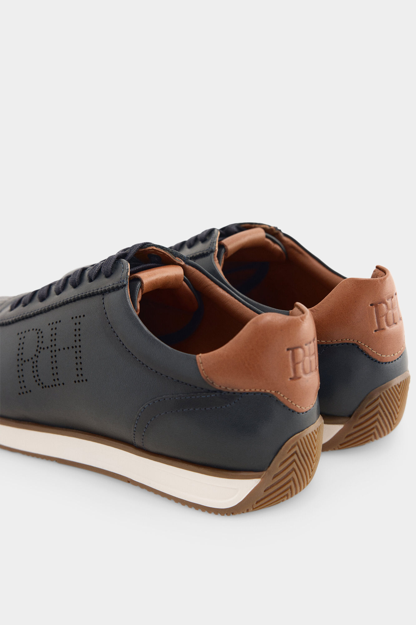 Pedro del Hierro Iconic rubber-soled sneaker Black