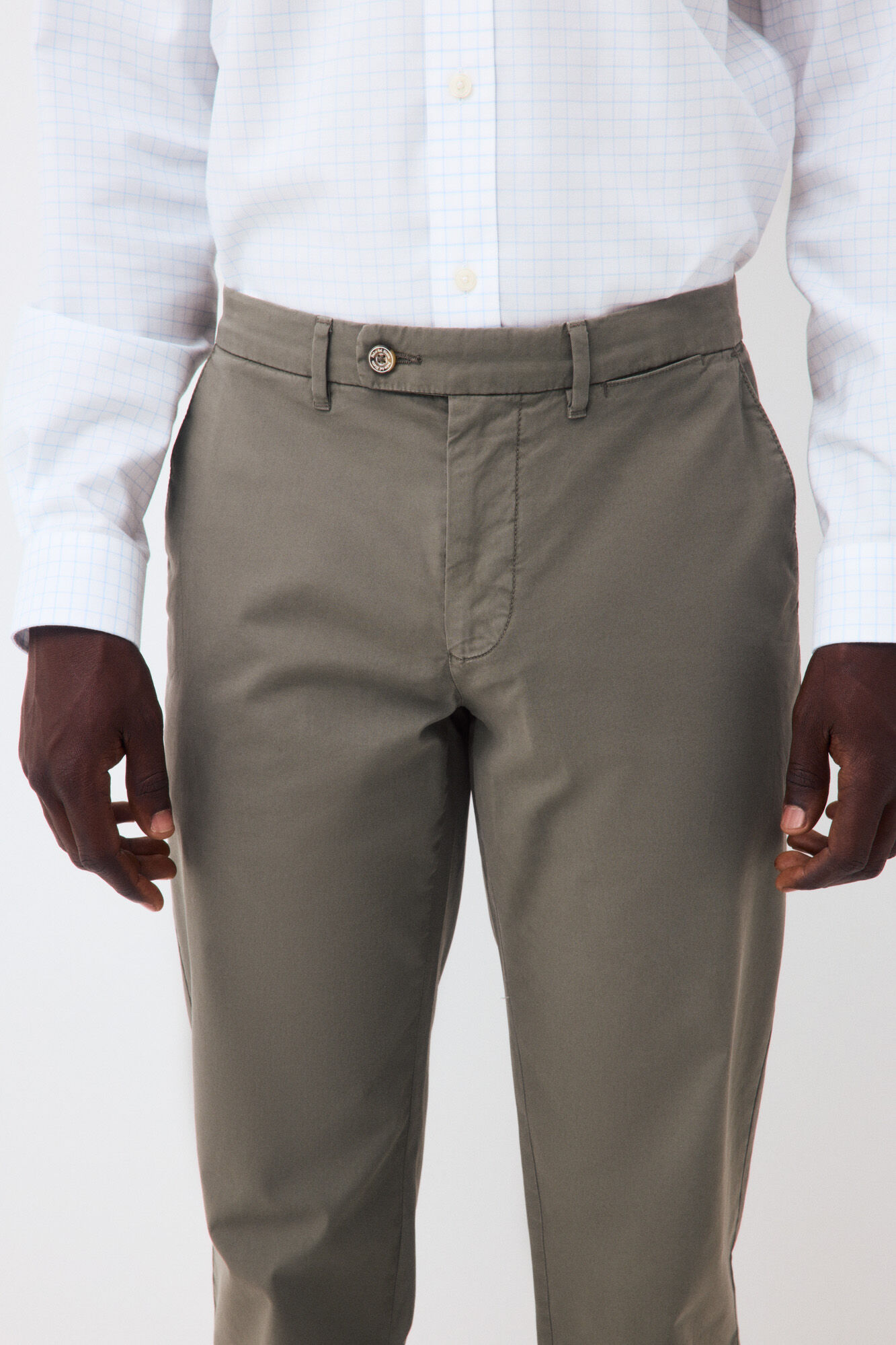 Pedro del Hierro Premium regular chinos Green