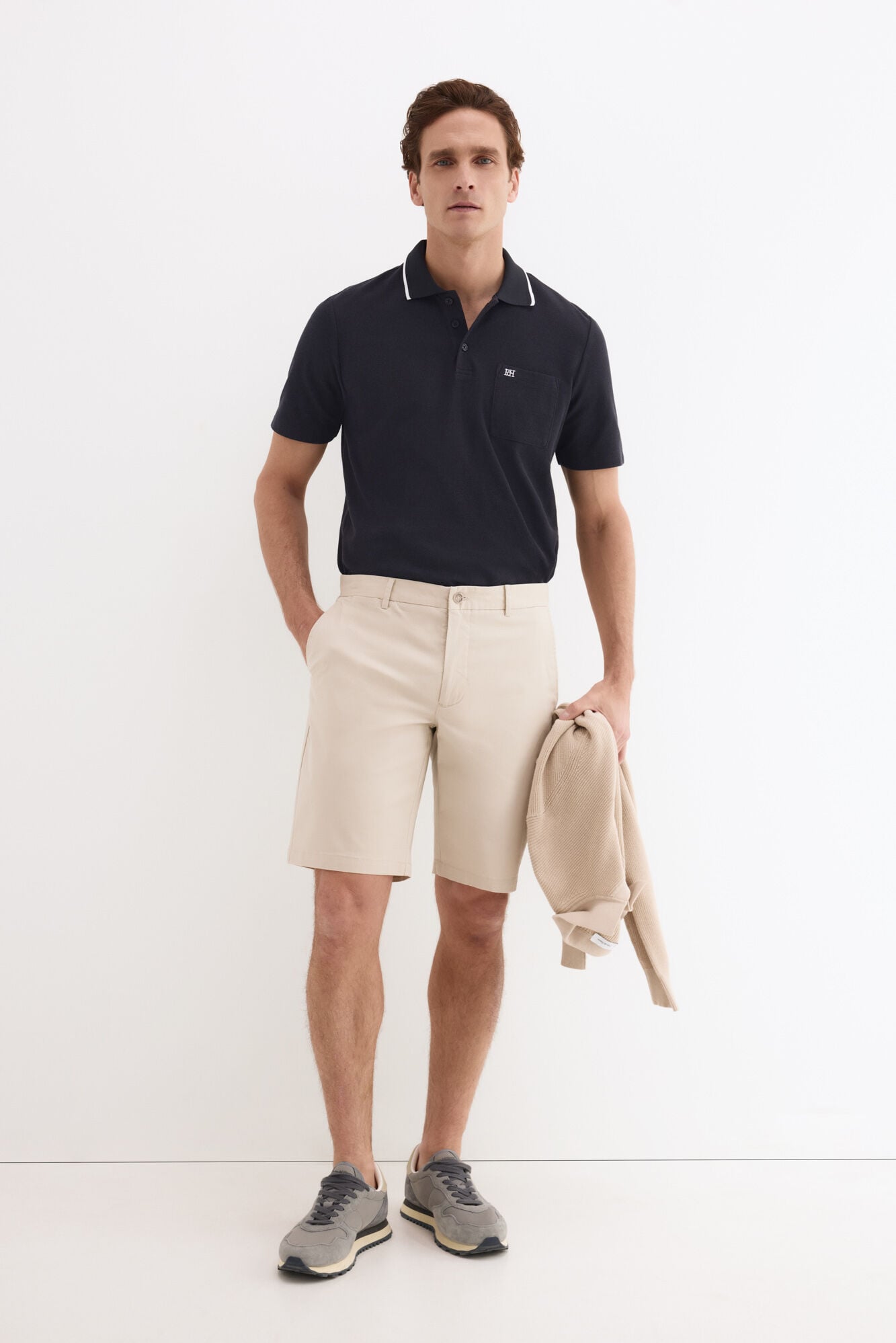 Pedro del Hierro Basic regular Bermuda shorts