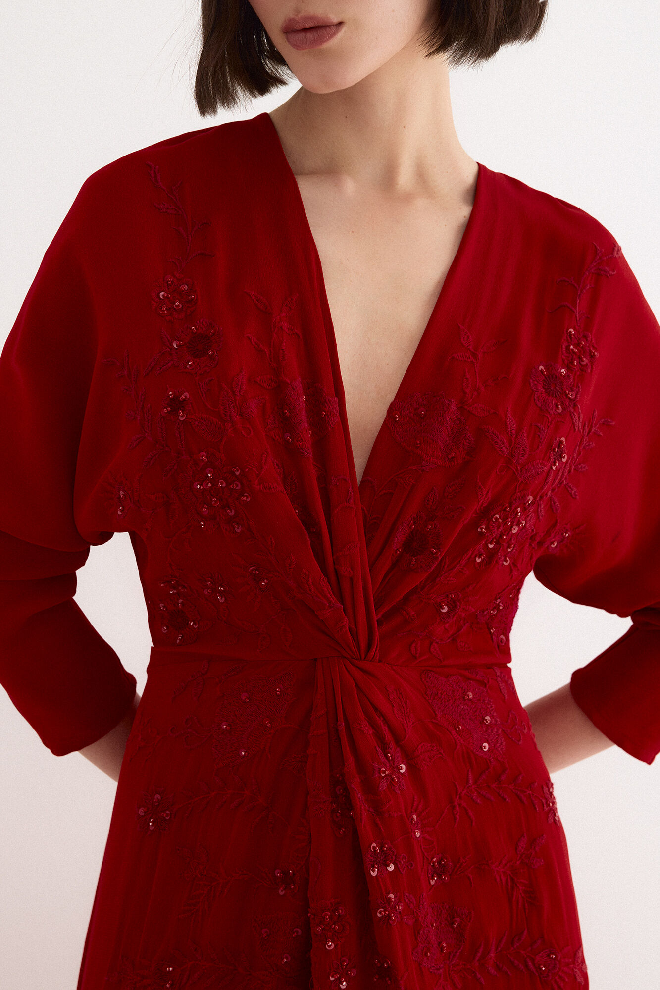 TFP by Tamara Falc&oacute; Embroidered dress