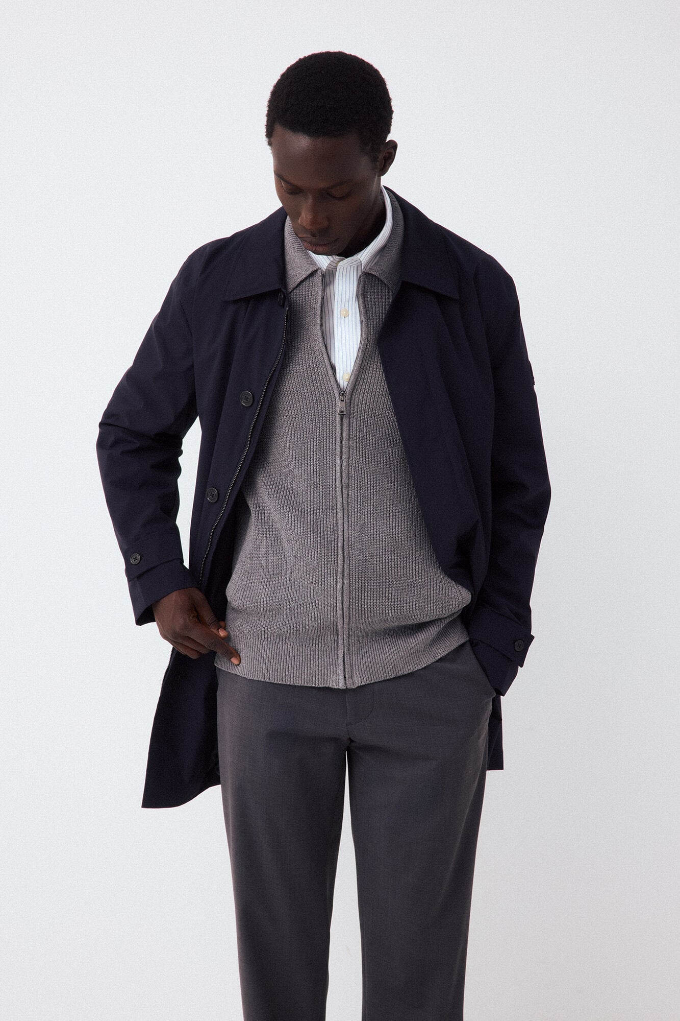 Pedro del Hierro Gabardina t&eacute;cnica
