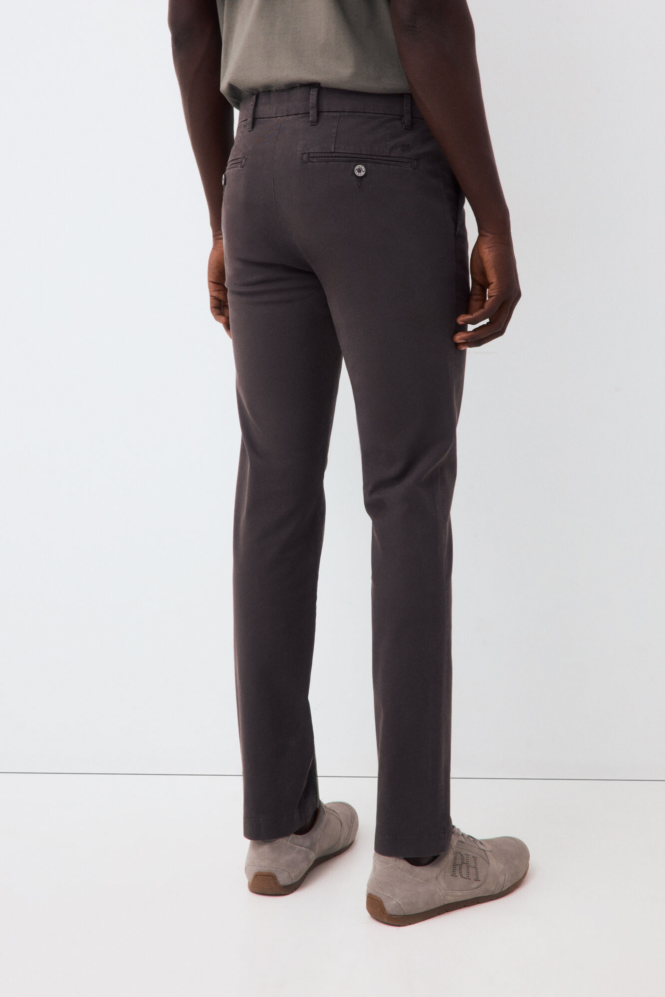 Pedro del Hierro Premium slim chinos Grey