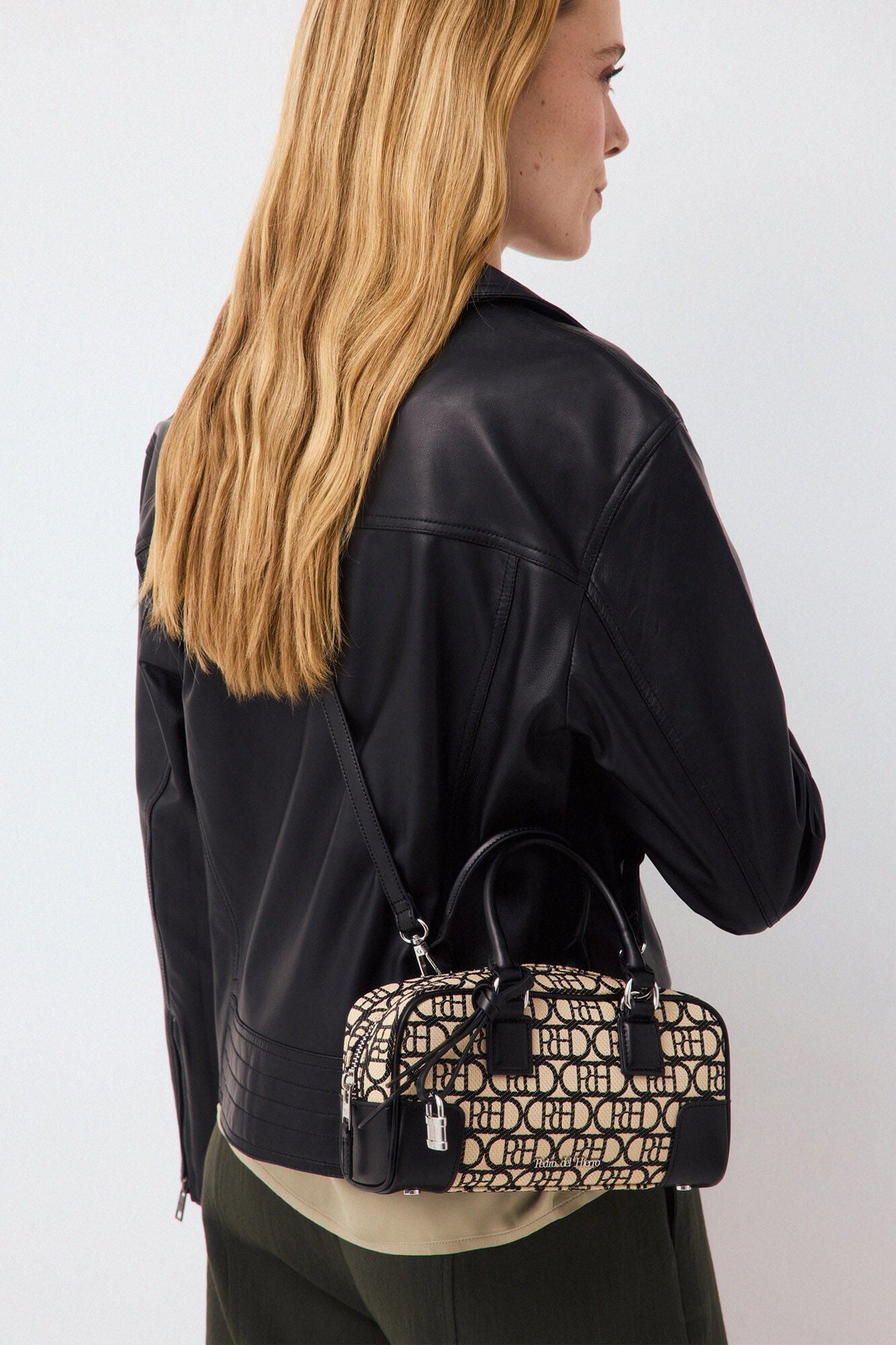 Pedro del Hierro Logo bowling bag