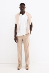 Pedro del Hierro Plain polo shirt White