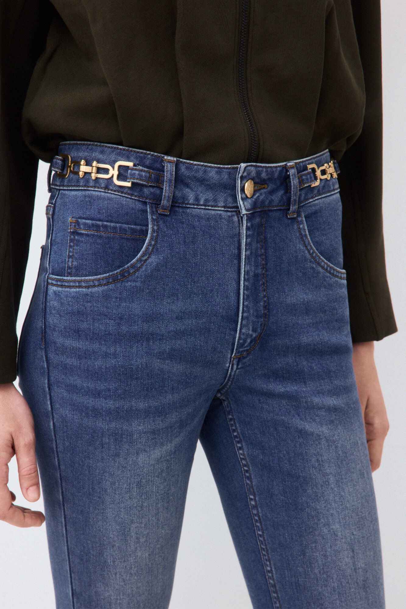 Pedro del Hierro Cropped flare jeans