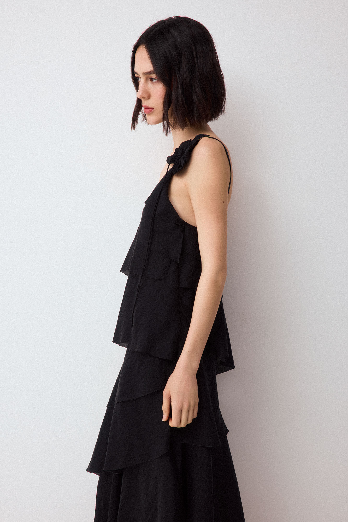 Pedro del Hierro Floral ruffles dress